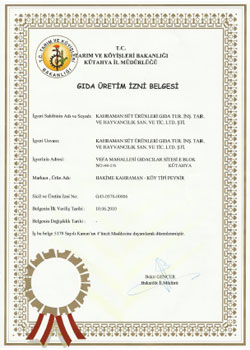 SARIALTIN ST MAM.TC.LMTD.T . LETME ONAY KODU:10-0067
